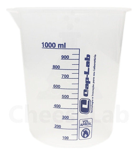 Copo Becker Plástico Cap-lab 2000 Ml 1