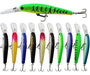 Jshanmei Hard Fishing Lures Bait Set of 10 Pieces 3D Eye Fishing Lures 0