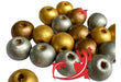 Metallic Wooden Pearl Beads 16mm - Great Deal! 40 Units 0