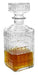 Decanter Botella Vidrio Cuadrada Whisky Labrada C/tapon 1 L 0