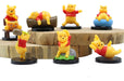 Set Mini Figuras Winnie The Pooh Muñecos Personajes 0