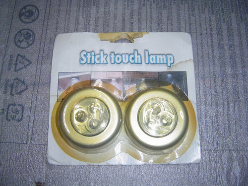 Stick Touch Emergency Light, Portable Camping - Golden (758) 1
