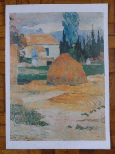 Lámina Importada - P. Gauguin - Ferme A Arles. 0