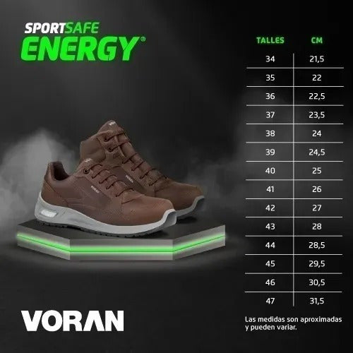 Voran ENERGY 810 Sportsafe Safety Shoe 4