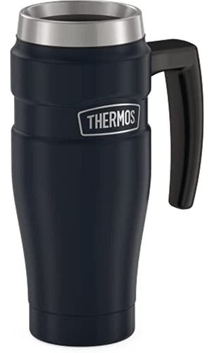 Thermos Taza De Viaje Con Aislamiento Al Vacío De Acero Inox 2