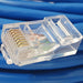 Cabo Rede Lan Ethernet Cat5e Azul 50 Metros Crimpado Rj45 2