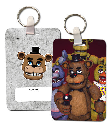 30 Backpack Identifiers Souvenirs Freddy Five Nights 2