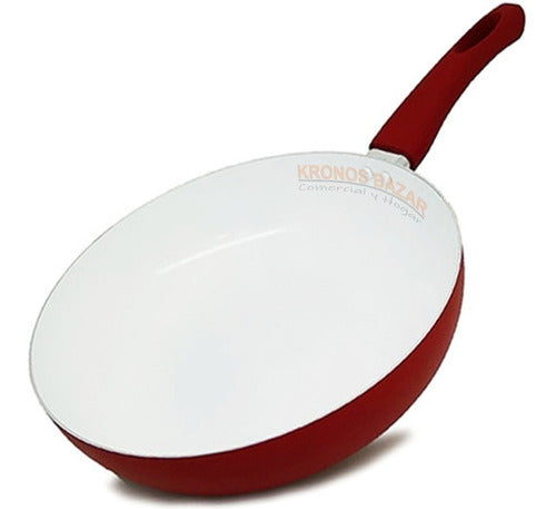 Roswell Wok 28 Cm London Non-Stick Ceramic Frying Pan 0