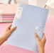 Generic A4 Folder 60 Pages with Elastic Closure - Pastel Colors 4