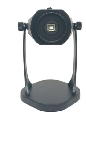 Hügel USB RGB Condenser Microphone with Circular Stand 4