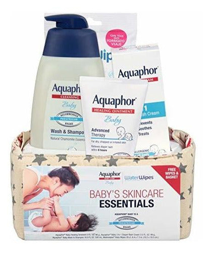 Aquaphor Baby Welcome Gift Set - Wipes and Free Water Bag Included 0