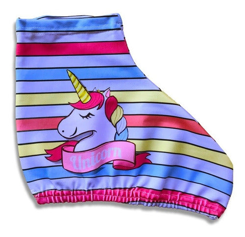 Vale Doble Lycra Skate Covers - Unicorn 0