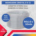 Crystal Clear Water Level PVC Hose 9x12 Roll 50m 1