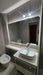 Modern Rectangular Decorative Bathroom Mirror with LED Light 60x120 cm 19