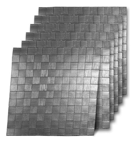 Self-Adhesive 3D Wall Covering Panel 70x78 cm Pack of 10 Units 64