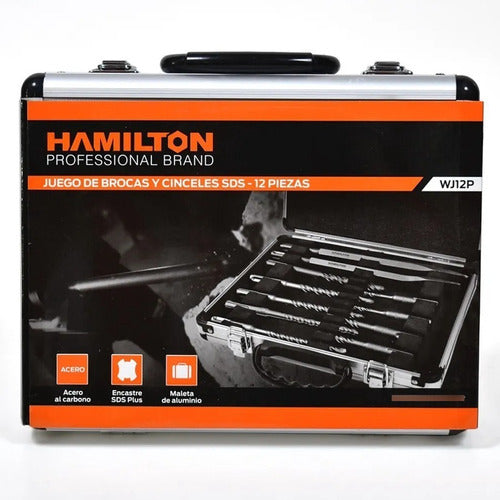 Hamilton Juego De Brocas Cincel Plus Sds Profesional X 12 6