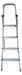 Sixelectric Foldable Aluminum Step Ladder with 4 Steps 3