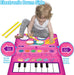 Flyart Musical Toy for Girls 1-3 Years, Piano and Drum 2