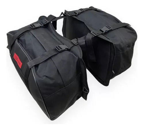 R3 Double Side Motorcycle Saddlebags 45L Touring Route 3 Bikes 1