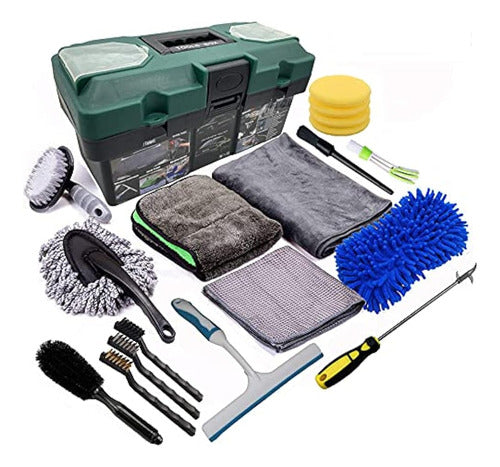 Lucklyjone Car Cleaning Tools Kit 0