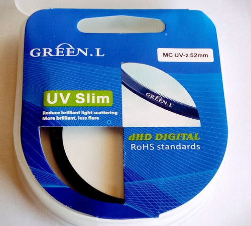 ENK Digital Green L Circular Slim UV 52mm Filter 0