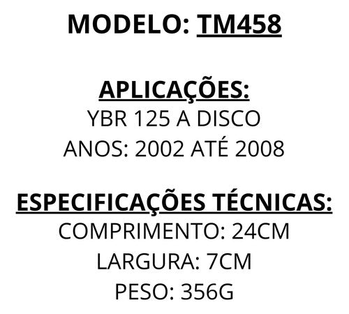 Burrinho De Freio Ybr 125 2005 2006 2007 2008 Original Tmac 1