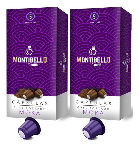Montibello Moka Nespresso Compatible Coffee Capsules x20u 0
