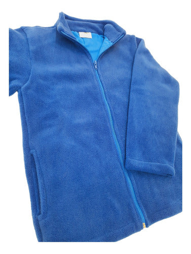 Jep Campera Polar Forrada Escolar Azul Fran, Marron Talle Adulto 1