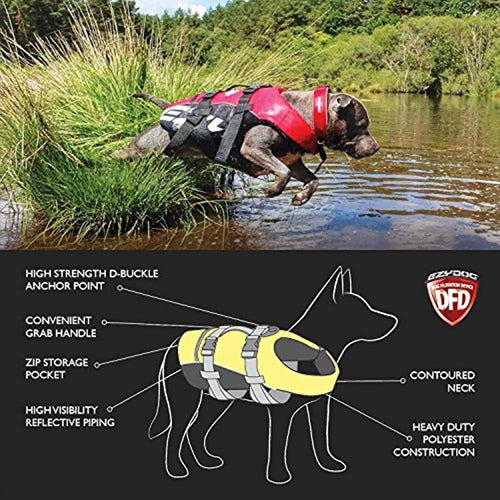 EzyDog Doggy Flotation Device Chaleco Salvavidas Para Perros 2