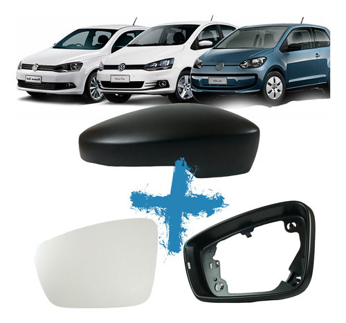 Fitam Kit Mirror Repair Suran Gol Trend 2012 to 2020 Up! Left 0