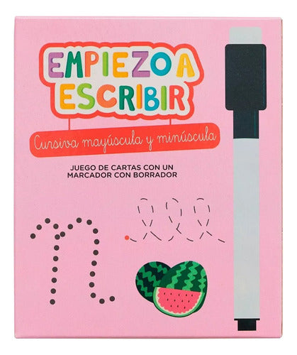 Set X2 Cartas Didácticas Educativa Aprender Empiezo Escribir 3