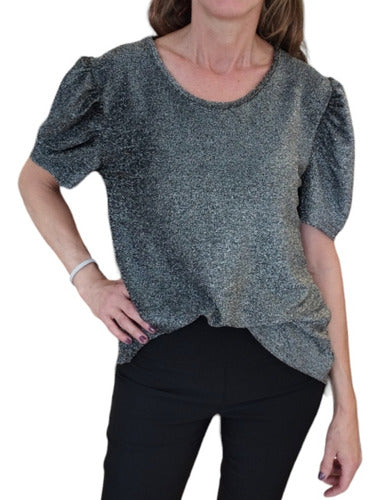 Lala Kohan Remera Blusa Fiesta Mujer Talle Grande Especial 0