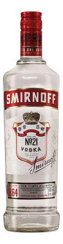 Smirnoff Original Vodka 700 Ml + 3 Cepita Orange 1 Liter 1