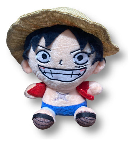 MUNDO GEEK Peluche Figura Anime Monkey De Luffy One Piece 20cm 0