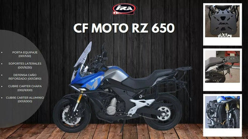 IRA Cubre Carter Moto Cf Moto 650 Mt Rz 2022 4