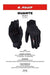 LS2 Dart 2 H Short Moto Gloves Black XL Genamax 6