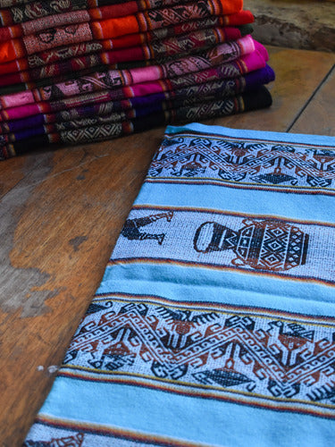 Pack of 2 Aguayo Norteño Inca Blankets 1.15 x 1.15 35