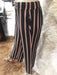 Asarina Striped Pants with Pockets, Cold Silk 4