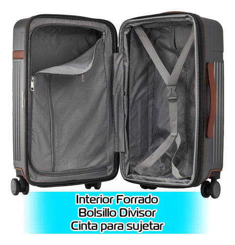 Medium Rigid Crossover Gigi Suitcase 100% Polycarbonate 26
