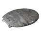 Padded Marble Black Toilet Seat Cover Astra 3