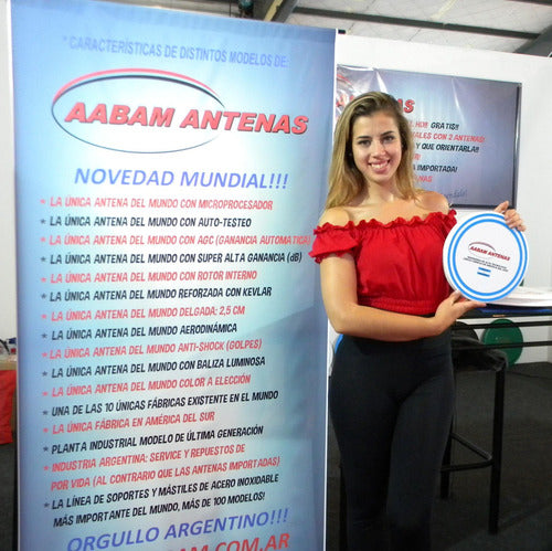 AABAM Antena TV TDA Motorhome, Round 360°, No Need to Orient 3