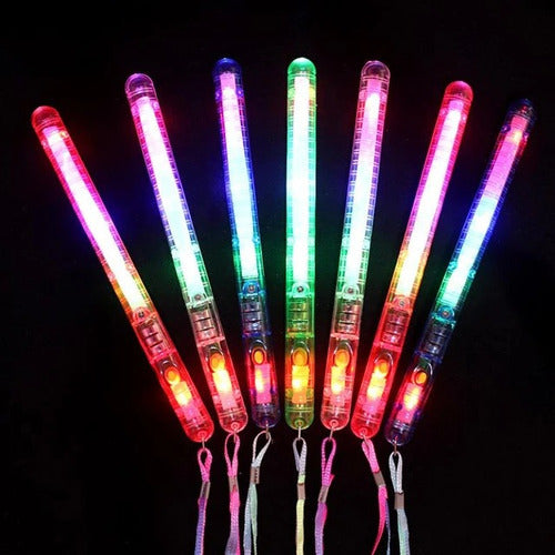 Bigbang E-commerce 15 Varitas Luminosas / Led Multicolor / Con Pilas / Cotillon 1