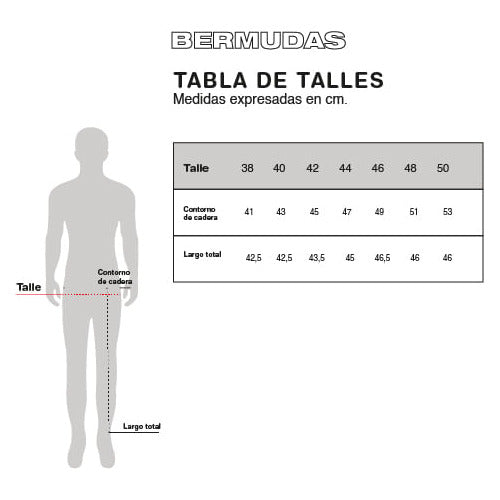 Tascani Bermuda B-Tous Negro 3