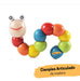 C&T Articulated Caterpillar Fidget Toy Stress Relief Wooden Toy 2