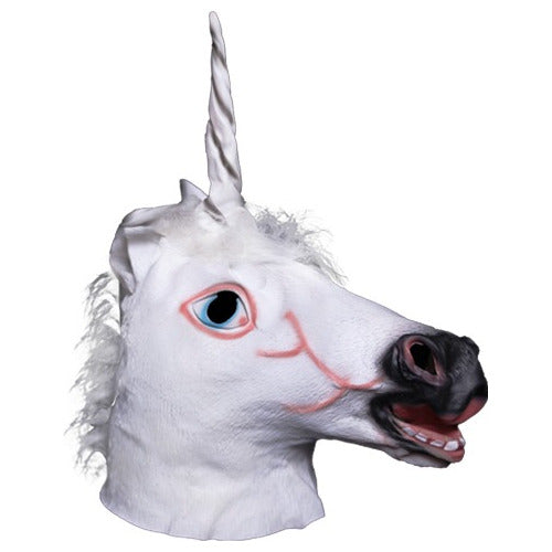 Unicorn Halloween Latex Mask Costume Party Fun 0
