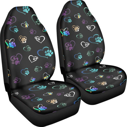 Toaddmos Juego De 2 Fundas De Asiento Delantero De Automvil 2