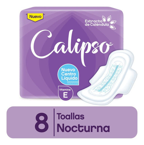 Toalla Calipso Nocturna 8u Pack 12 Unidades 0