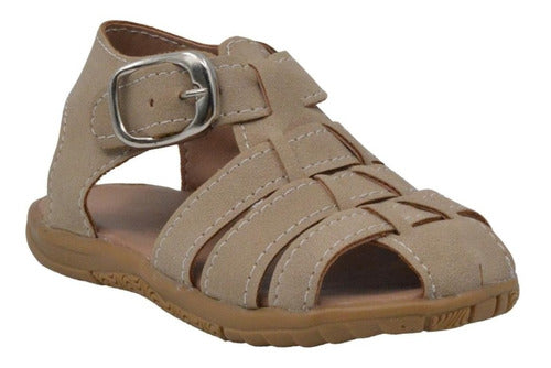 Huilen Beige Sandalia Huilen Niños Theo/bei 0