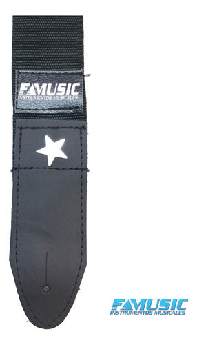 Racker Guitar or Bass Strap Similar Leather Reinforced PRM 1