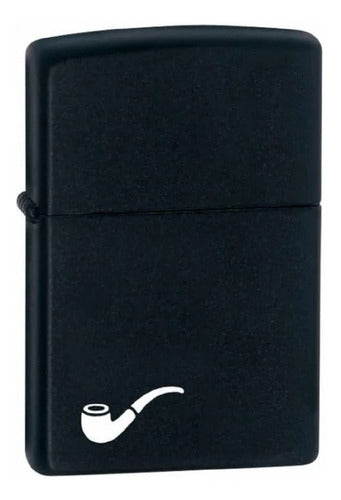 Zippo Mechero Modelo 218pl Para Pipa Original 12ctas 0